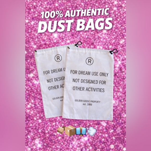 Golden Goose Other - 100% AUTHENTIC SET of 2 Golden Goose Dustbags